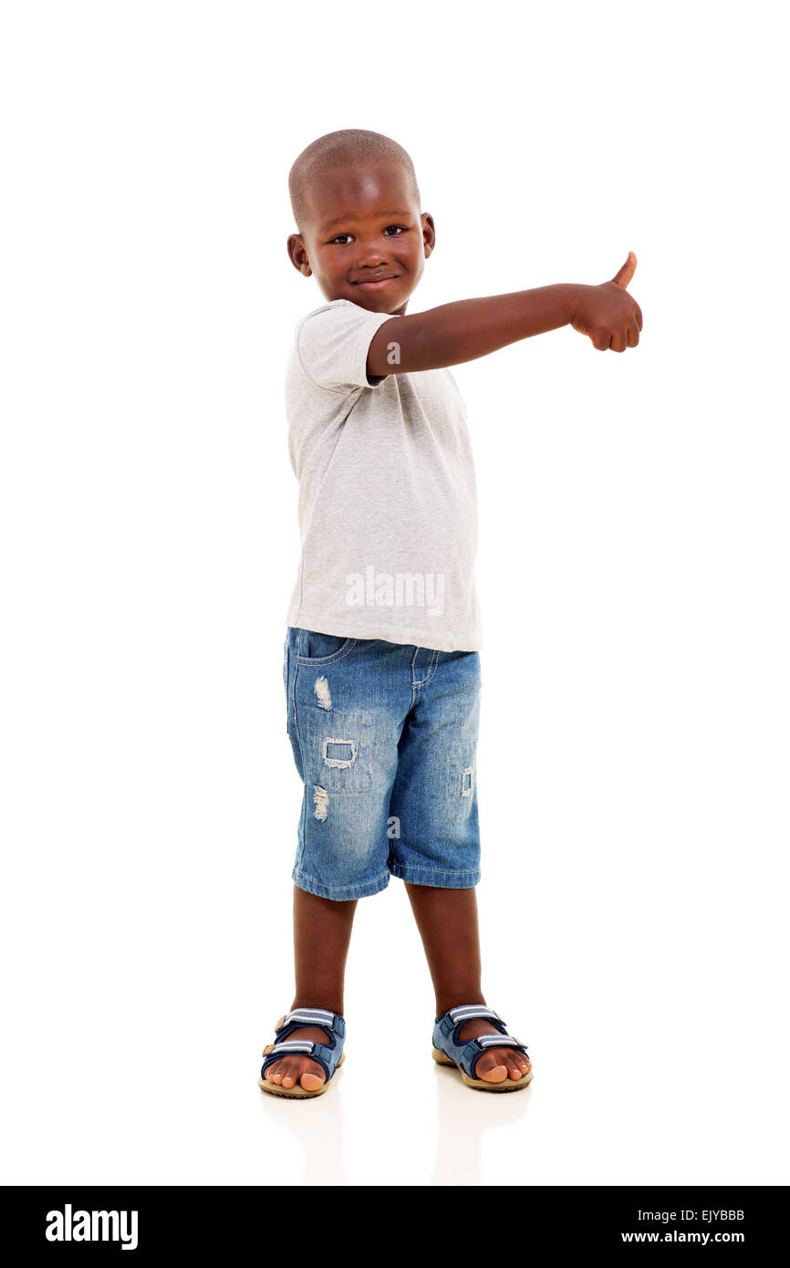 Portrait ethnic black boy Cut Out Stock Images & Pictures - Alamy