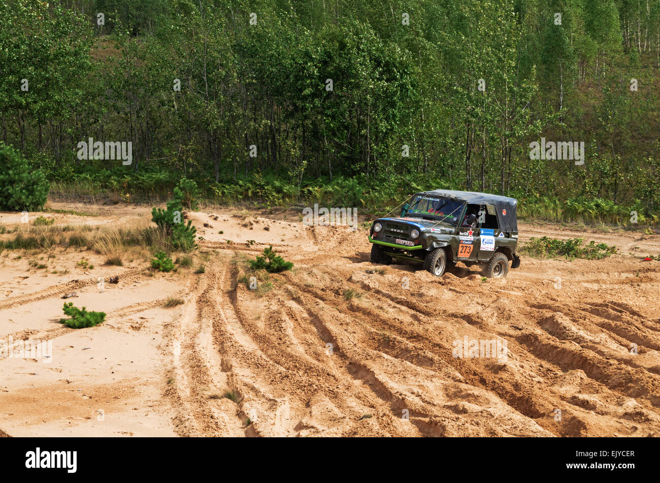 Baha Races Races on a rally-raid on sandy dunes. Rally-raid Baha