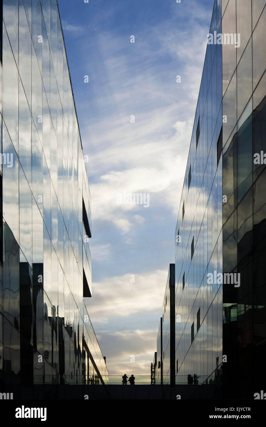 China, Beijing, Chaoyang, Sanlitun, The Village designer shopping complex Stock Photo