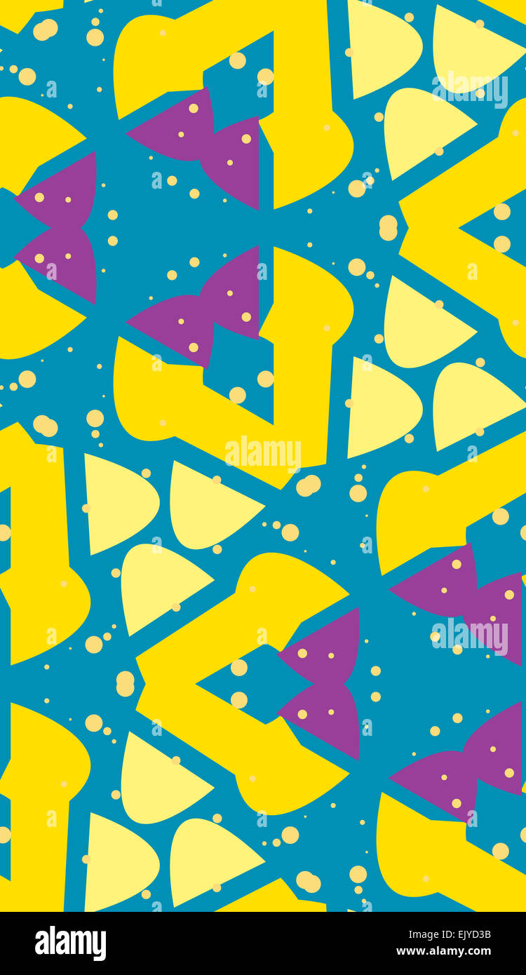 Purple geometric shapes hi-res stock photography and images - Alamy