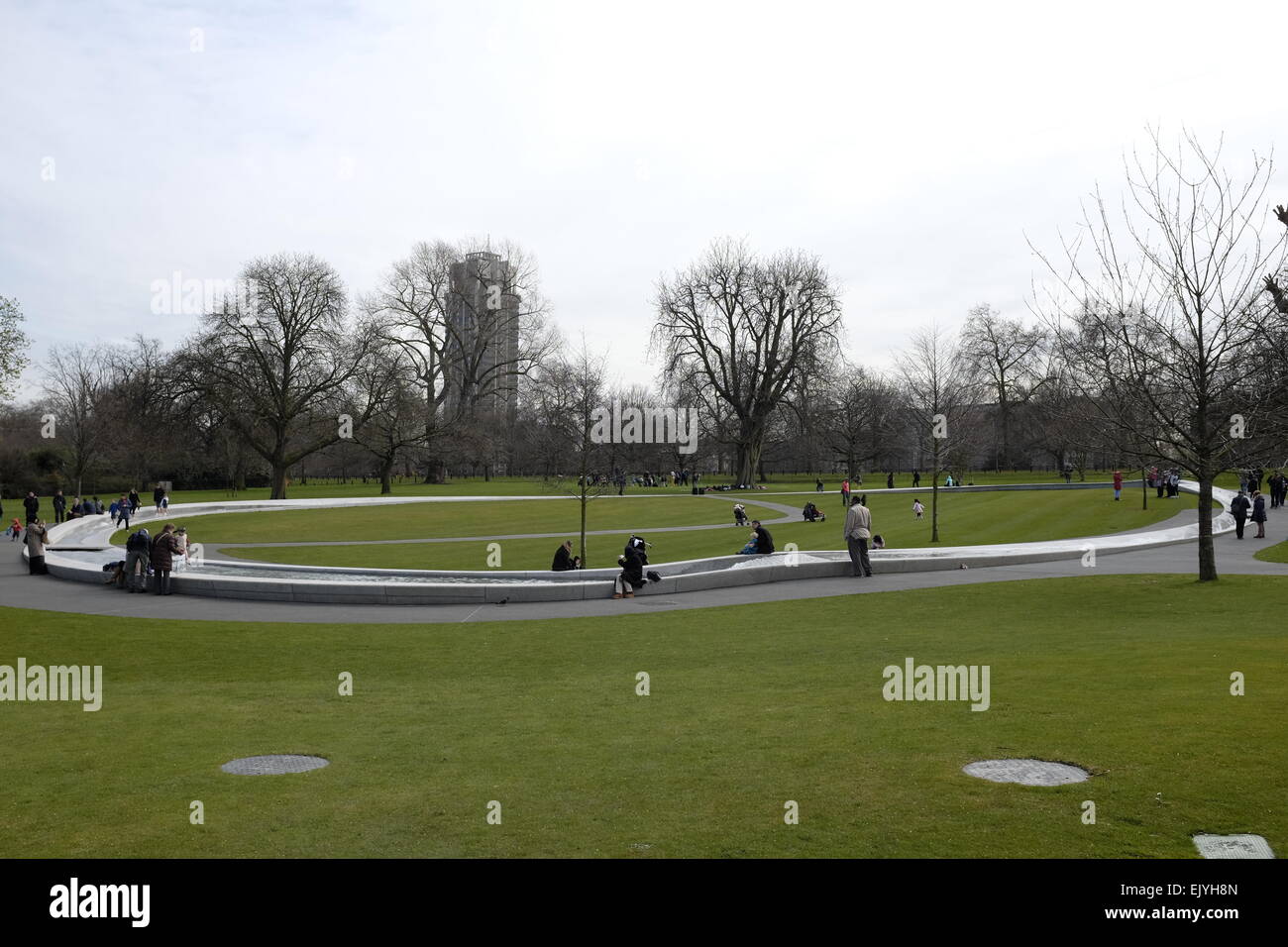 The Serpentine, Hyde Park, London, England Stock Photo Alamy
