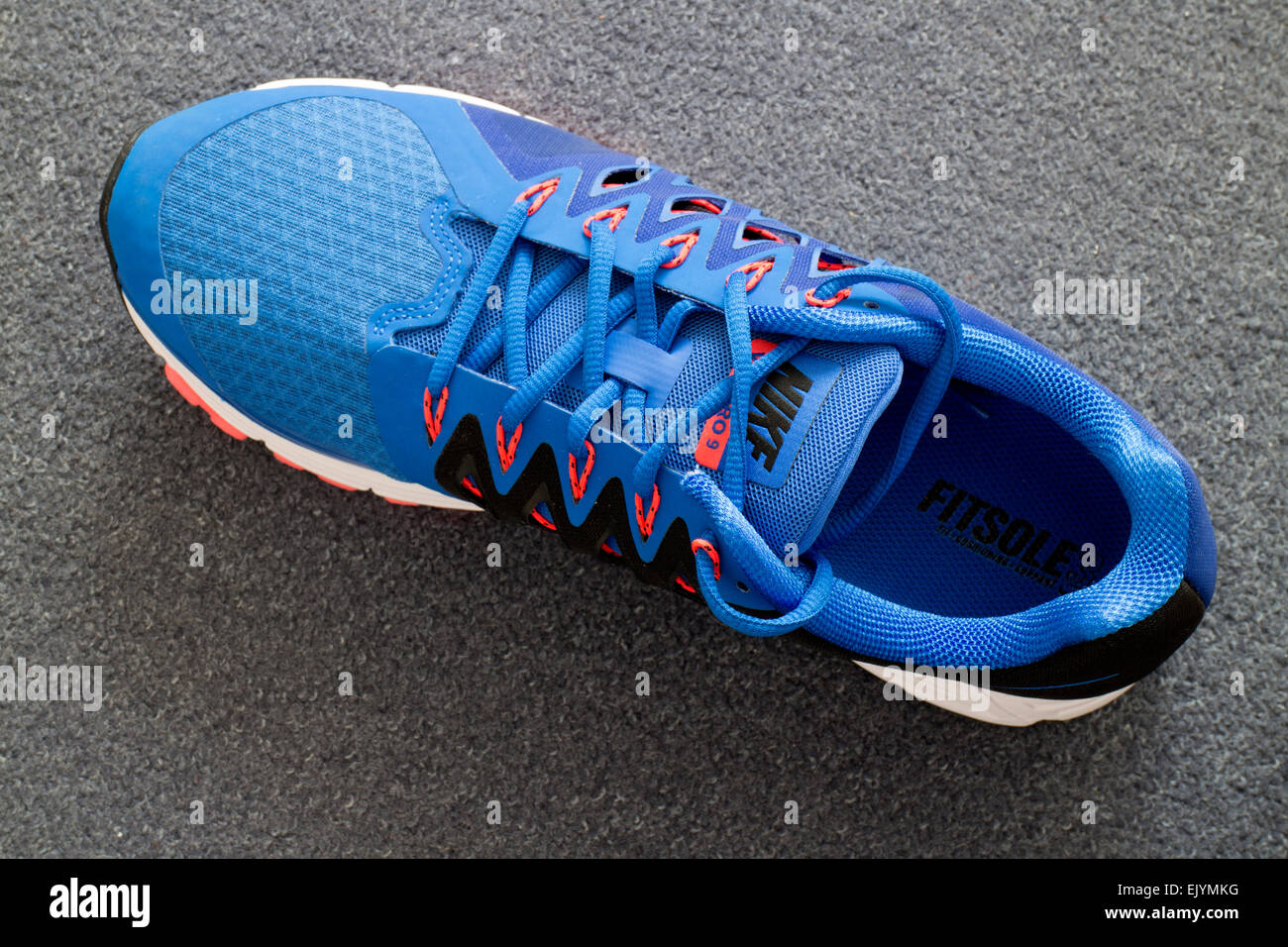 Nike Vomero 9 running shoe, new, top view Stock Photo - Alamy