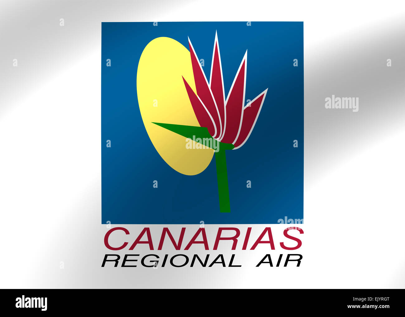 Canarias Regional Air Airline logo symbol icon flag emblem Stock Photo