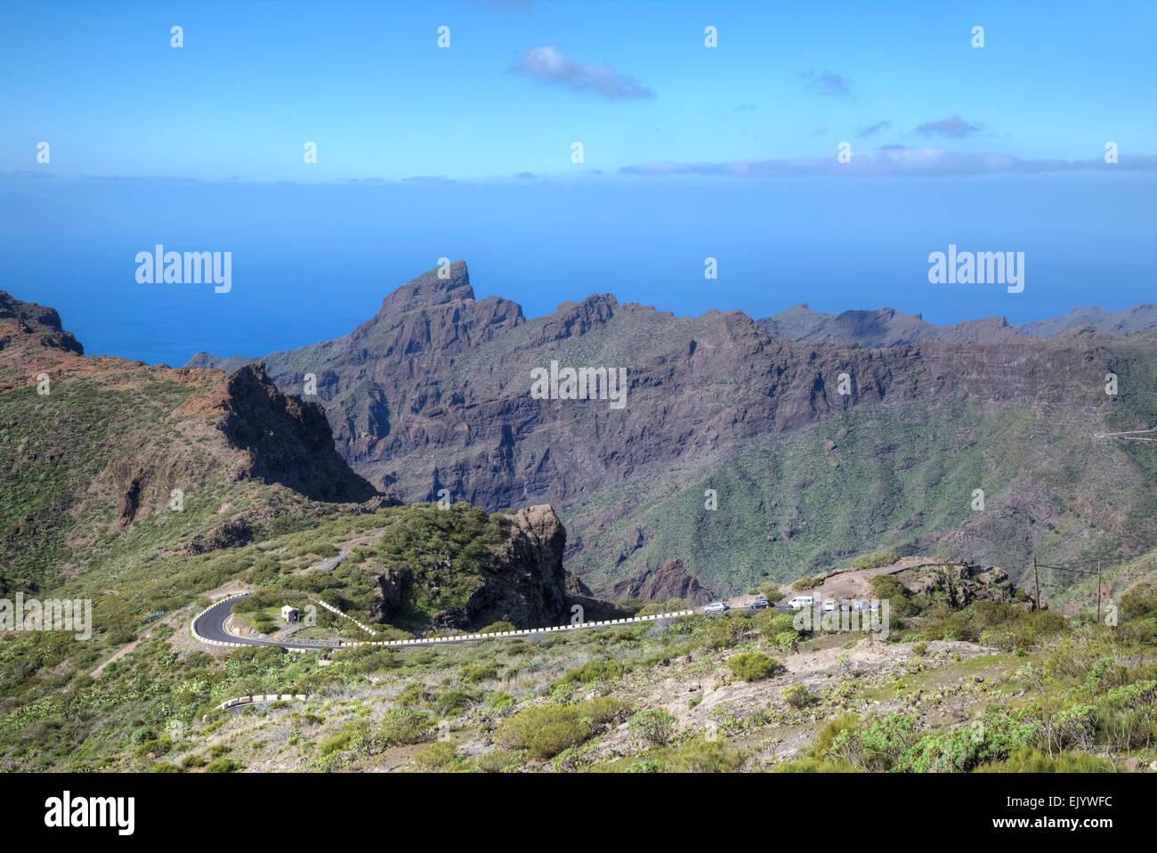 Tenerife, Masca, Teno Massif, Canary Islands, Spain Stock Photo