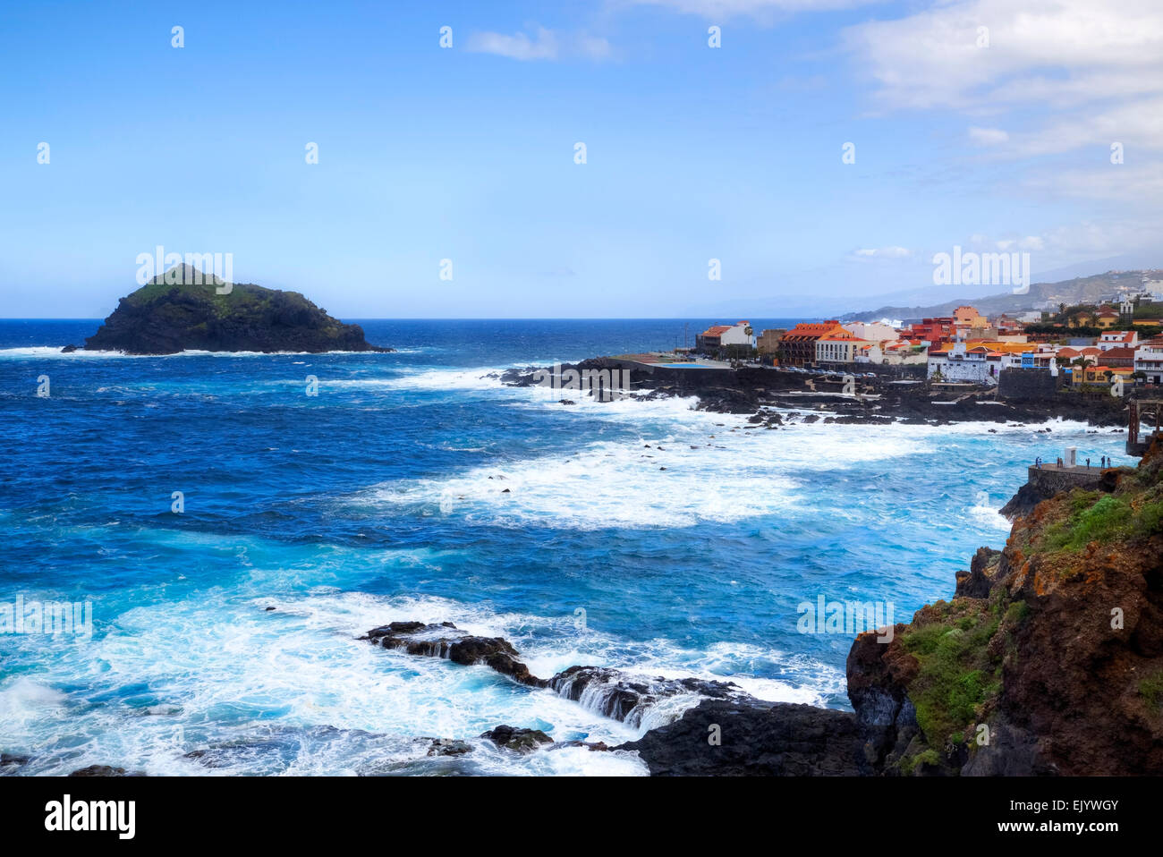 Garachico, Tenerife, Canary Islands, Spain Stock Photo