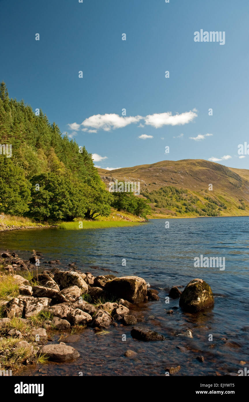 Loch Killin shoreline Stock Photo - Alamy