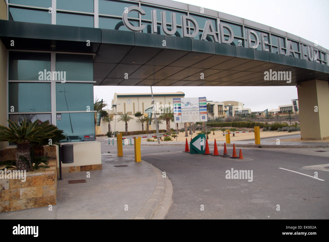 The Ciudad de la Luz film studio Alicante Spain Stock Photo - Alamy