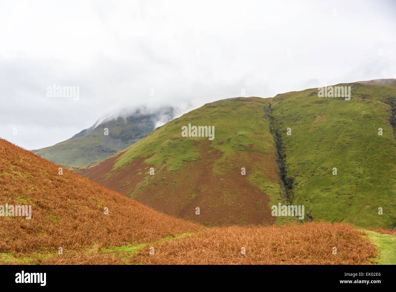 Brooding Blue Valley Brooding skies hi-res stock photography and images - Alamy