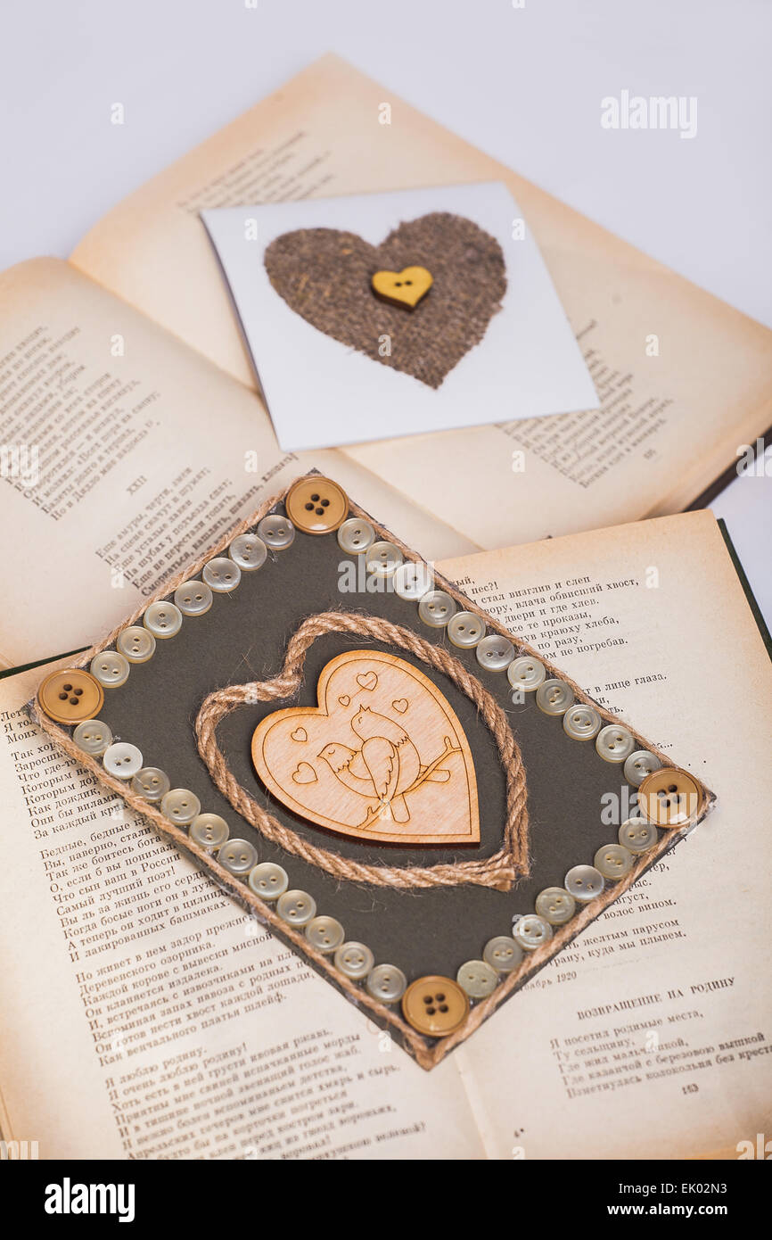 Valentine's day card Stock Photo