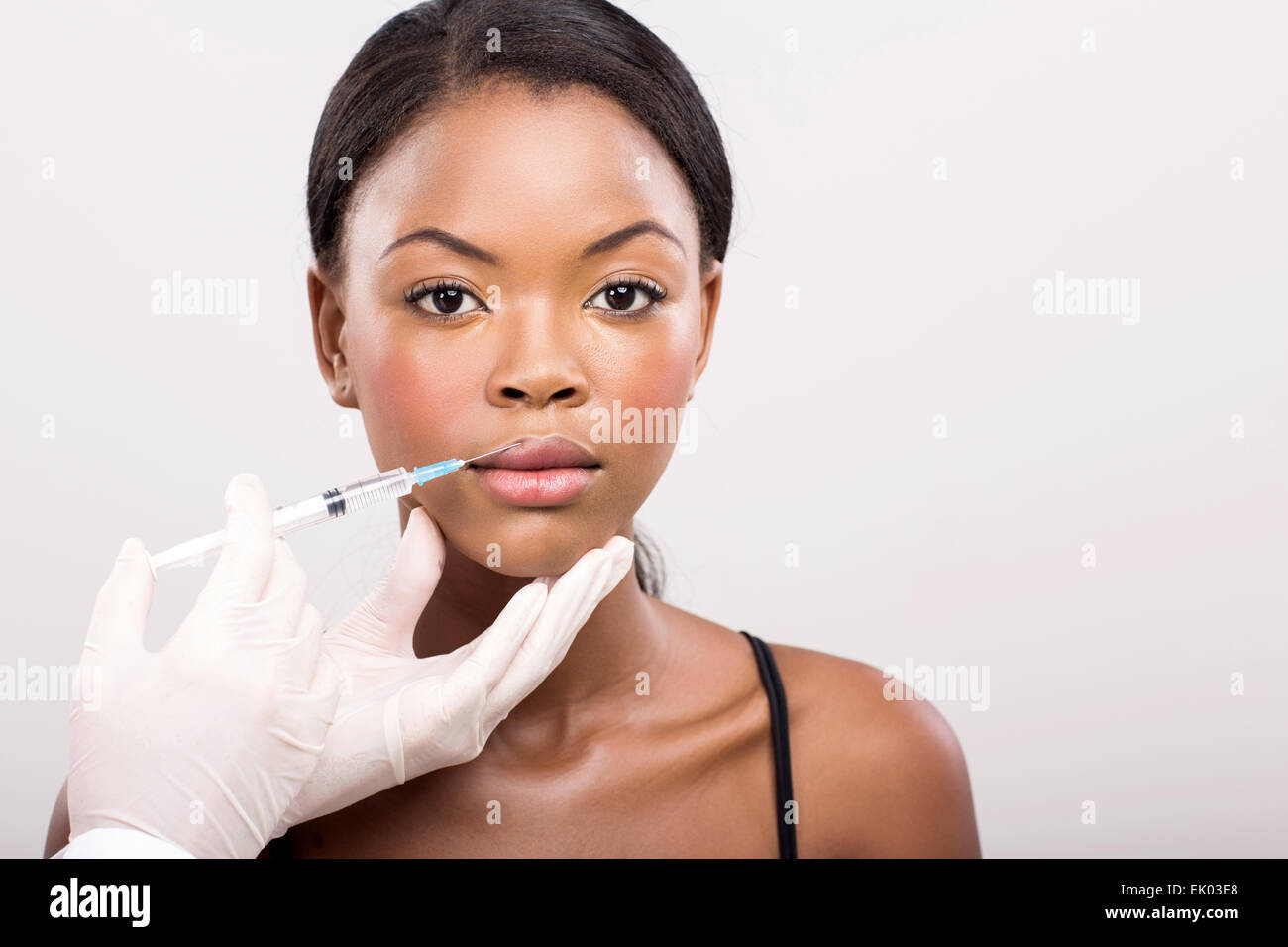 Girl have injection hi-res stock photography and images - Alamy