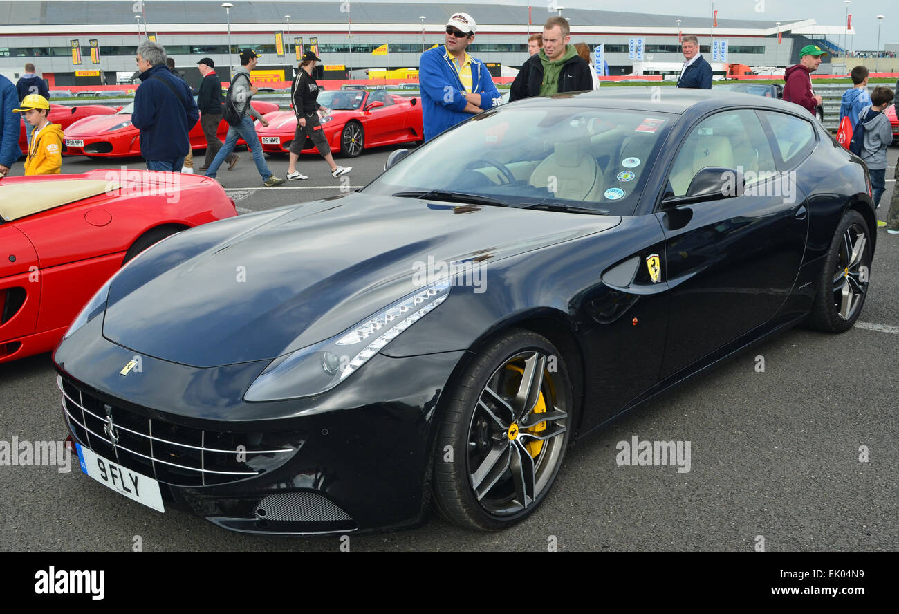 Black Ferrari Ff Stock Photo - Alamy