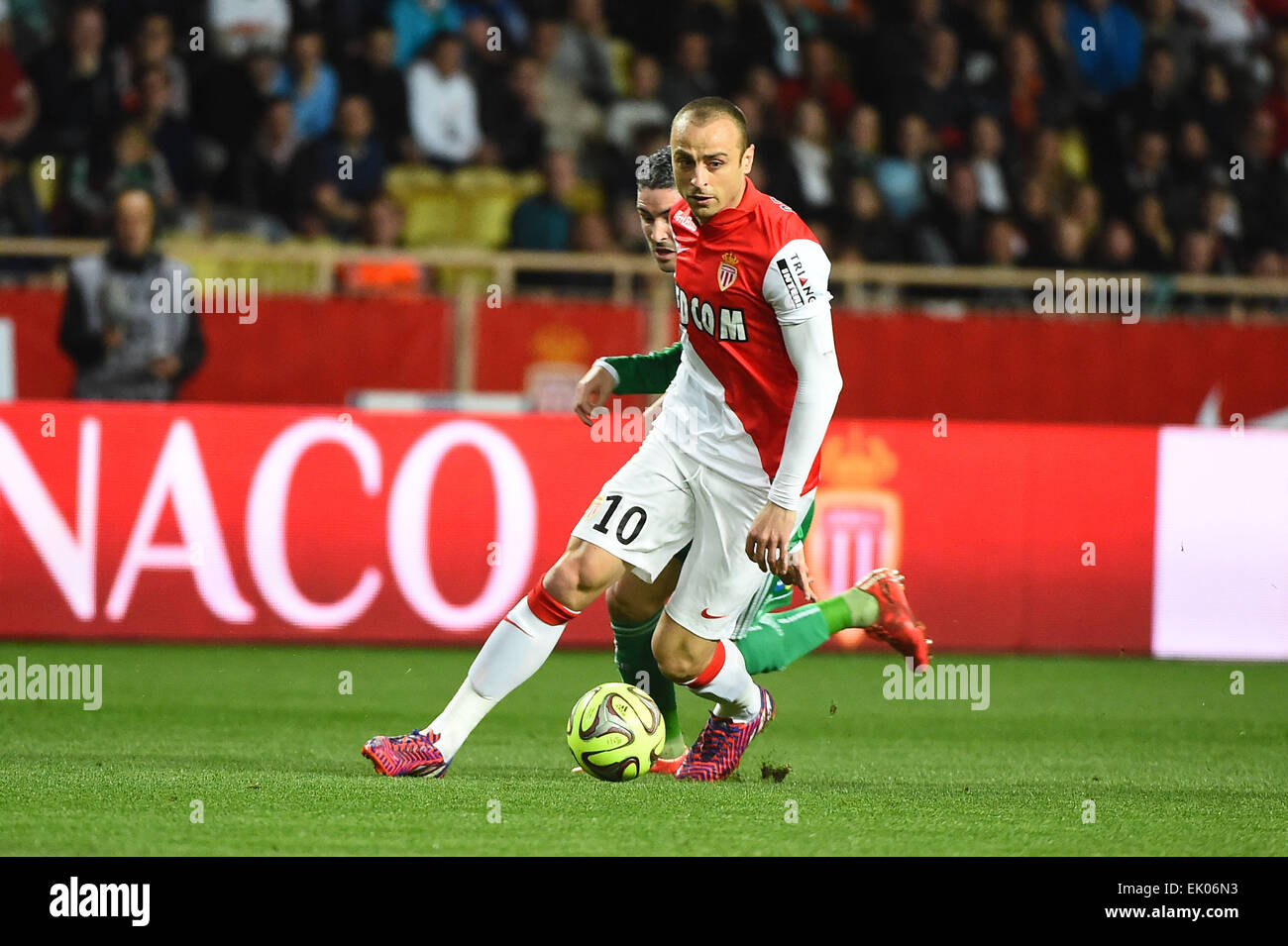 Kit / Monaco 2014 2015 BERBATOV #10 Home / ( Numéro 15 possible sur demande ) main image 1