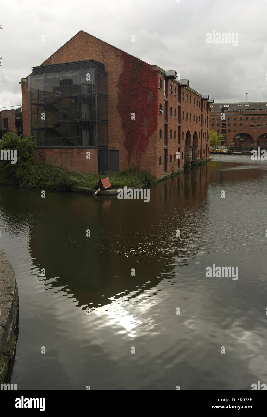 1 middle warehouse standing rising centre background hires stock