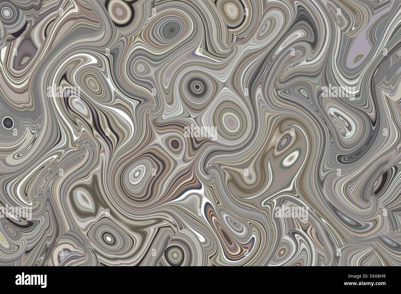 Abstract swirl pattern, created on a computer. Stock Photo
