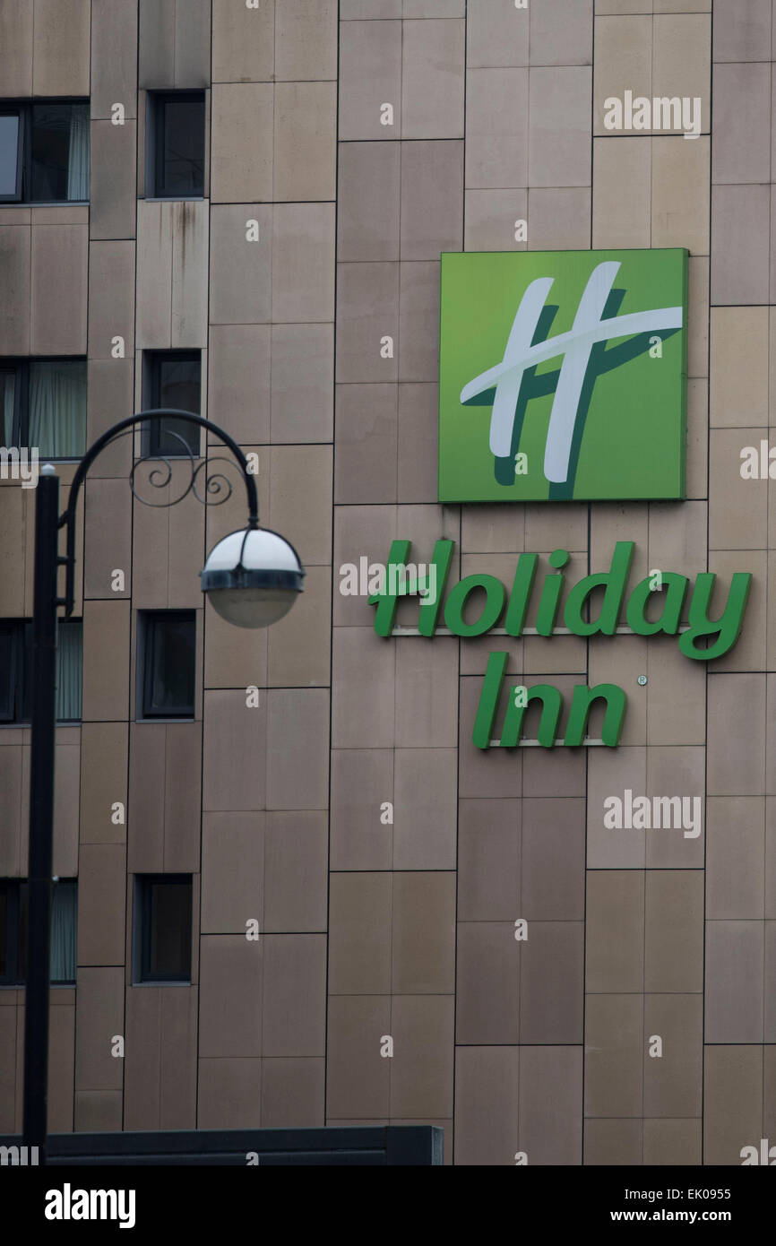 Exterior Of A Holiday Inn Hotel Stock Photo Alamy