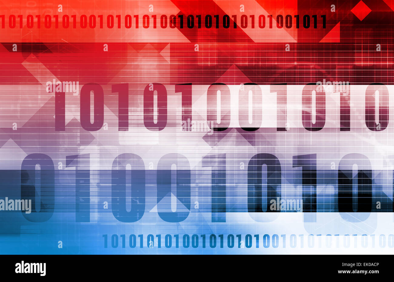 Digital Code Background as a Technology Concept Stock Photo - Alamy