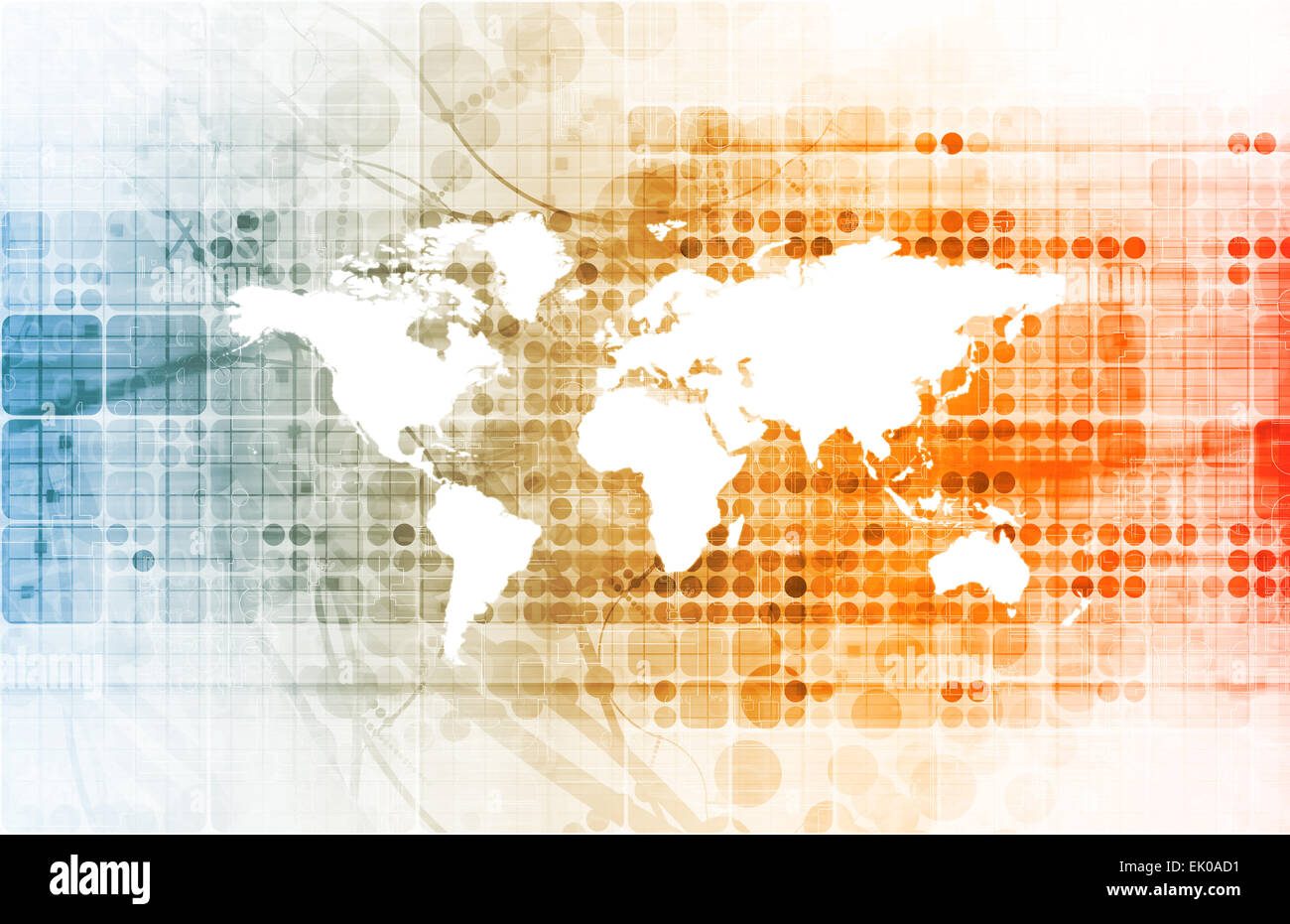 Management Information System as a Art Abstract Stock Photo - Alamy
