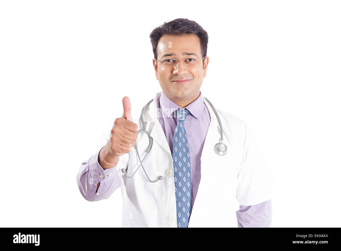 Thumbs up male doctor on hi-res stock photography and images - Alamy