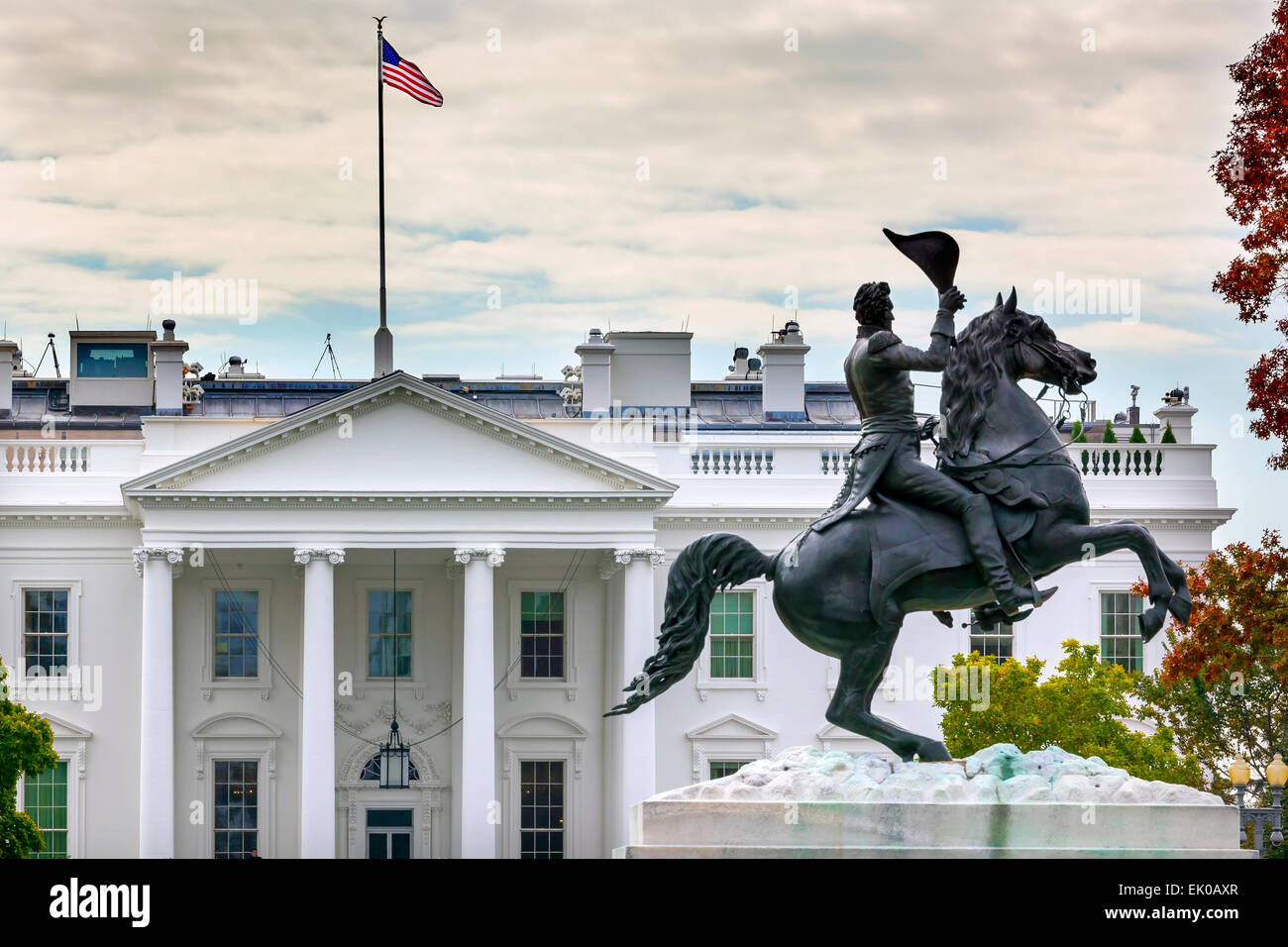 Andrew Jackson Statue President's Park Lafayette Square White House
