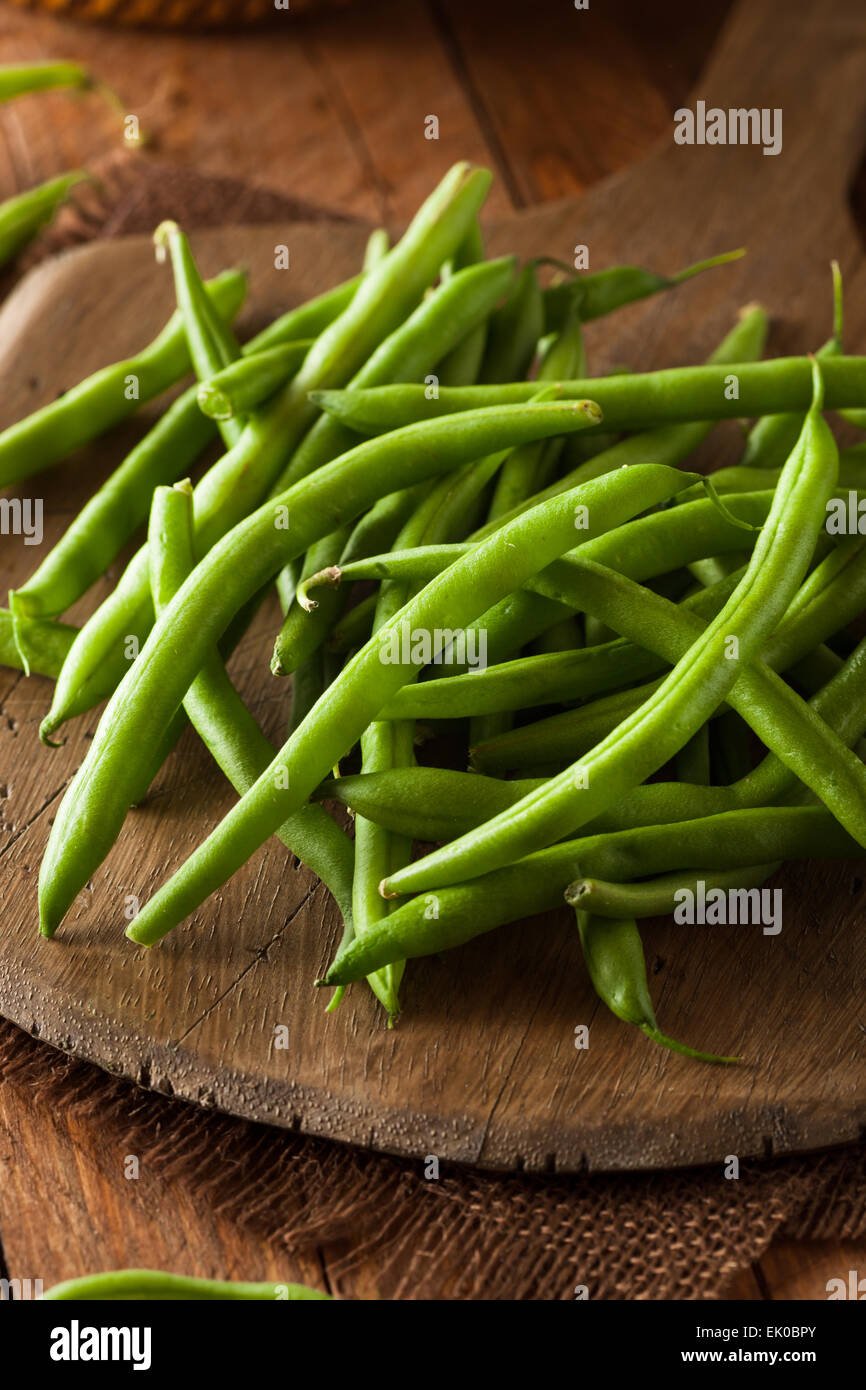 Raw green bean hi-res stock photography and images - Alamy