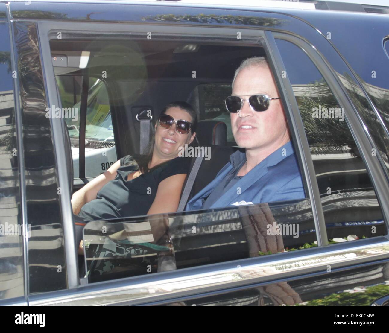 Neal mcdonough wife ruve robertson hi-res stock photography and images