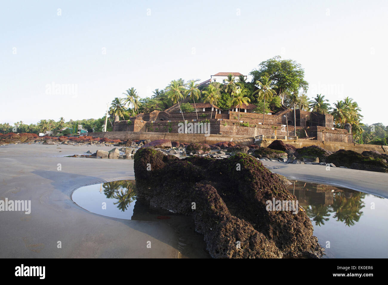 Reis Magos Fort, Bardez, North Goa, India Stock Photo