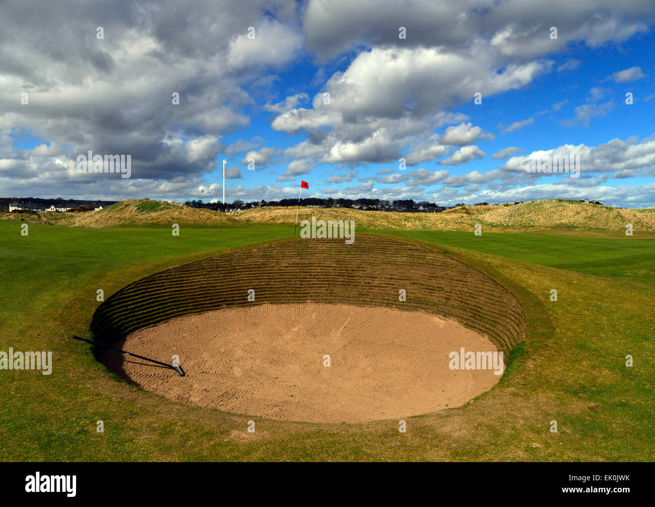 Carnoustie Golf Club course Stock Photo Alamy
