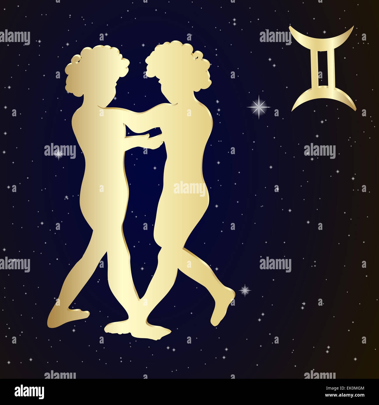 Gemini sign hi-res stock photography and images - Alamy