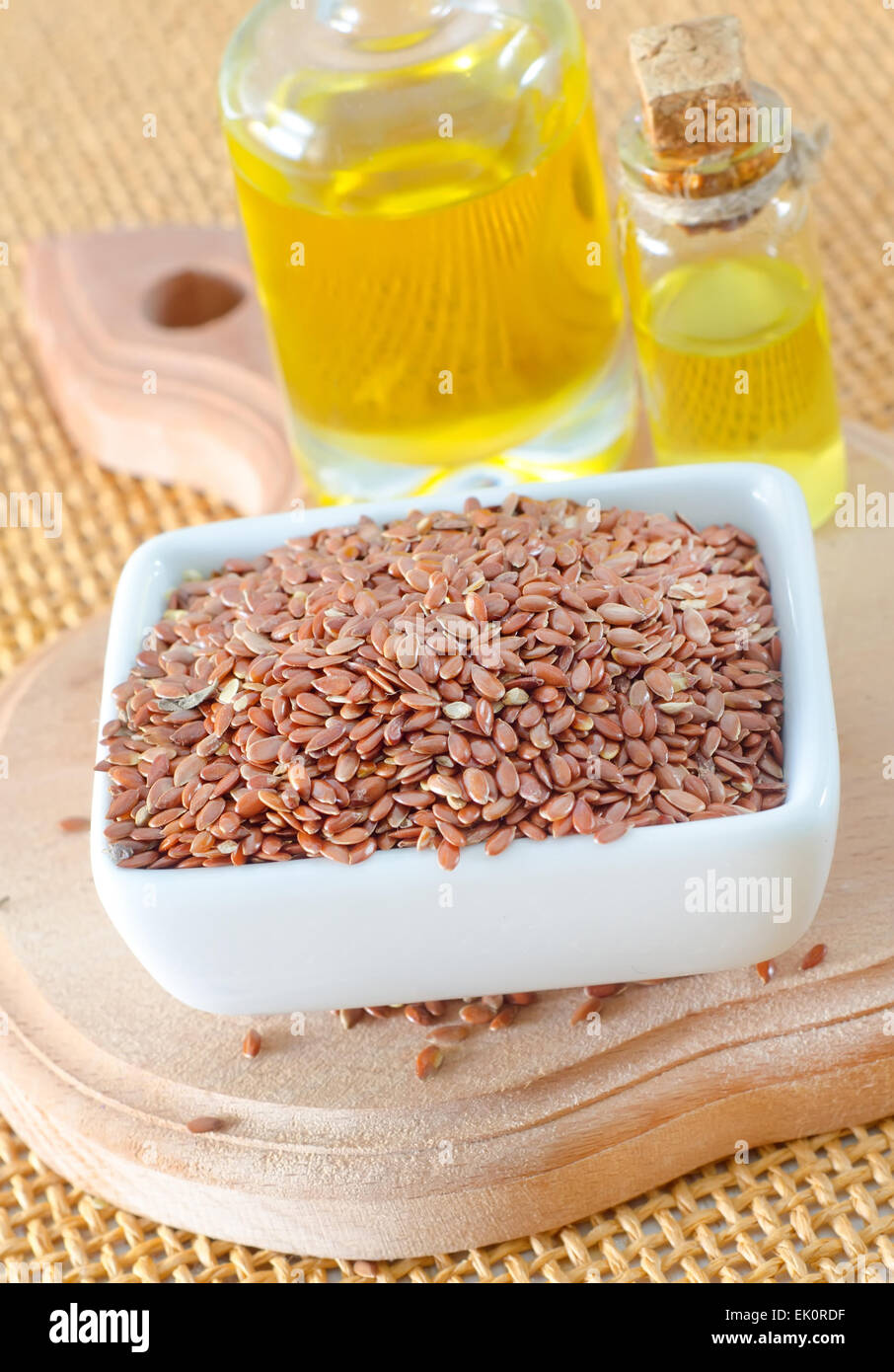 Flax Seeds Coffee Grinder On White Stock Photo 1791631244