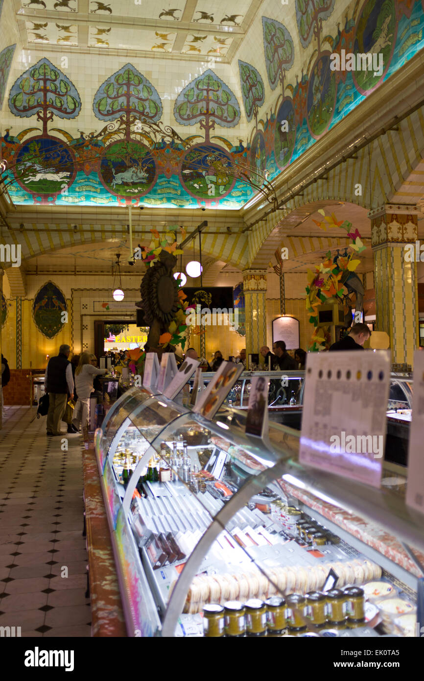 Harrods food halls hi-res stock photography and images - Alamy