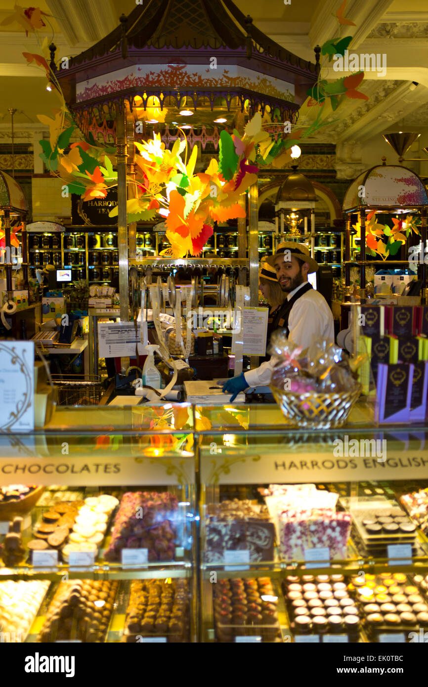 Harrods food halls hi-res stock photography and images - Alamy