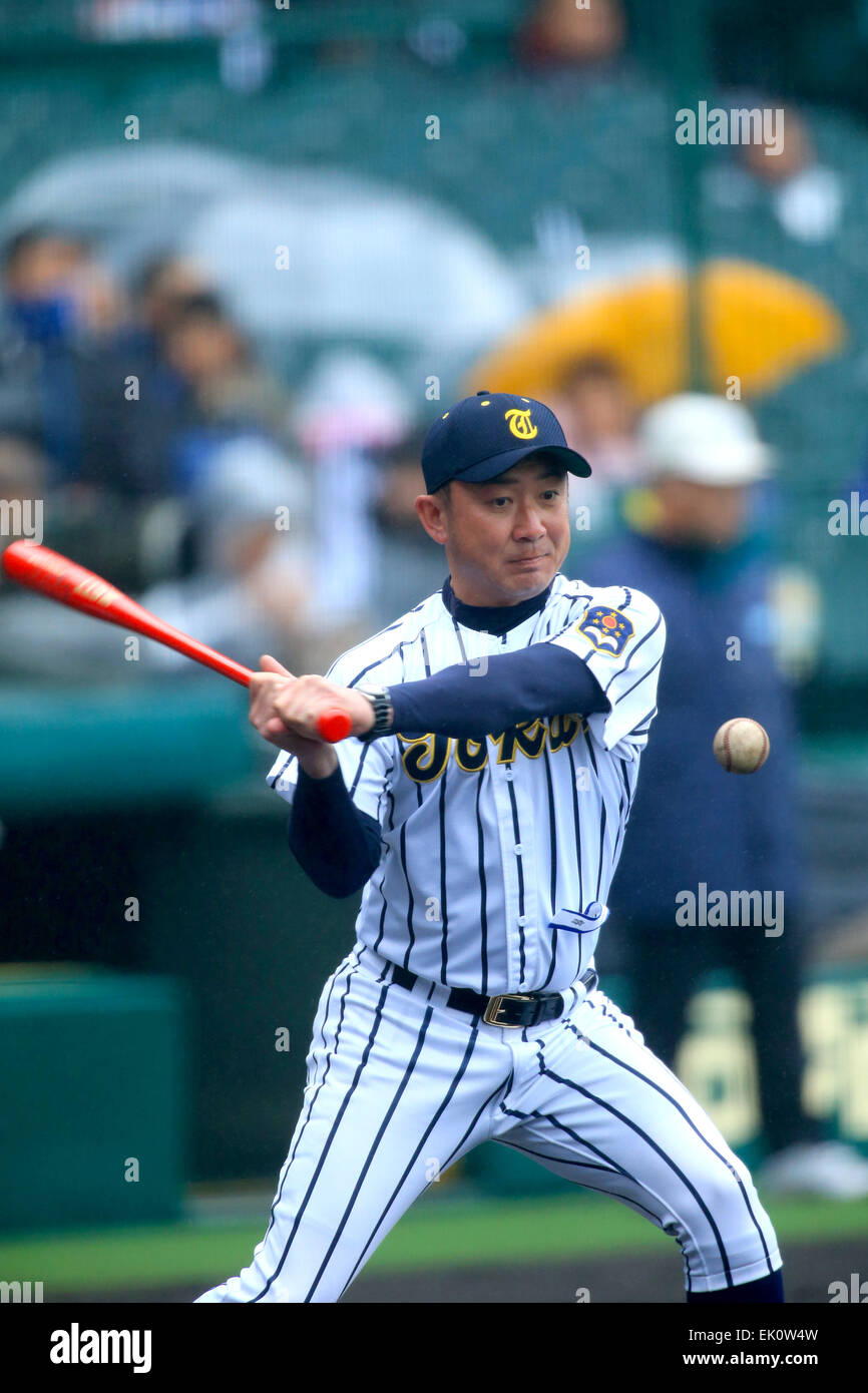 Hyogo Japan 1st Apr 2015 Hidenori Owaki Tokai Daiyon Baseball