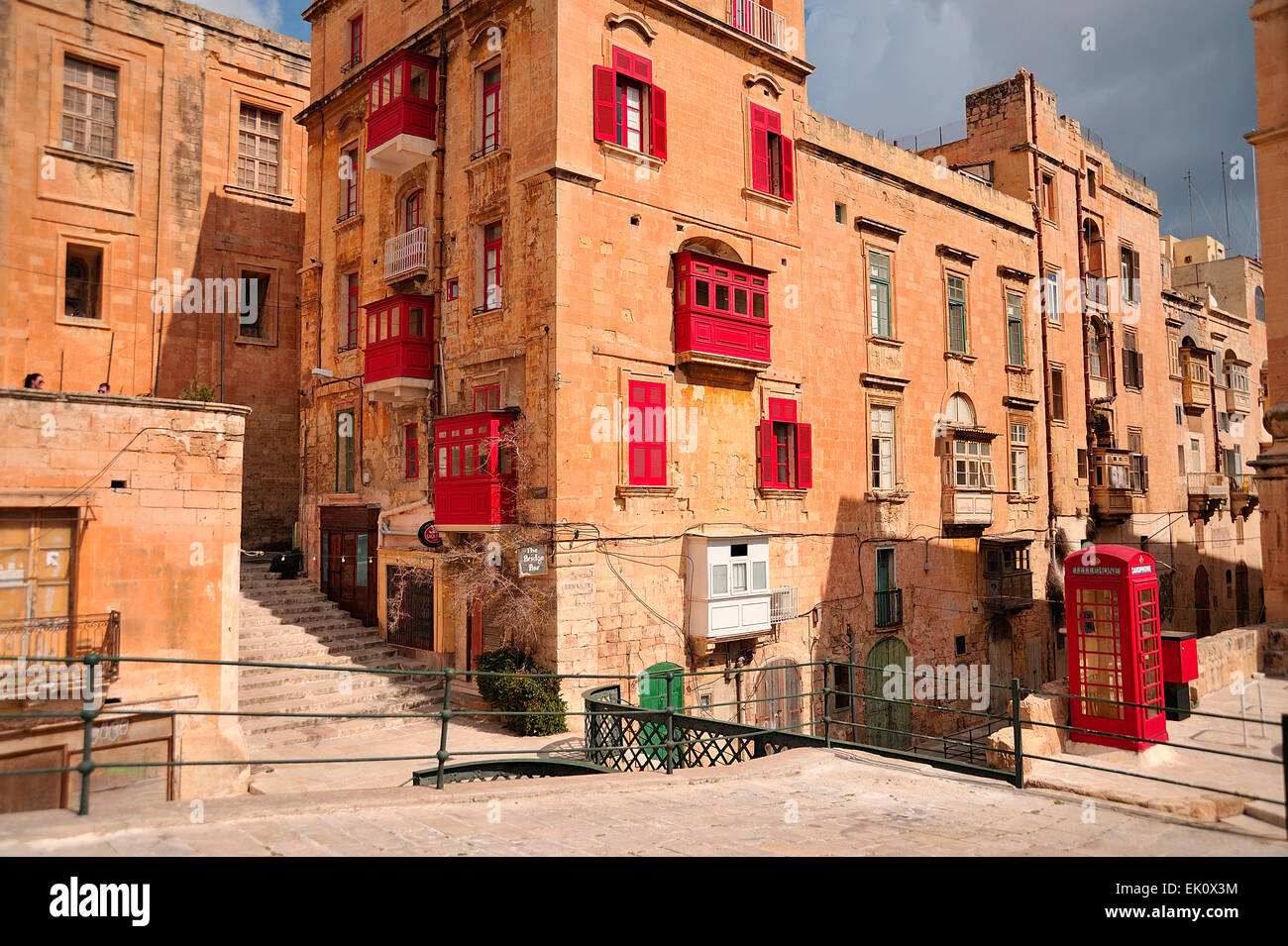 Valetta, Malta, mediterranean, limestone, old, historical, architecture