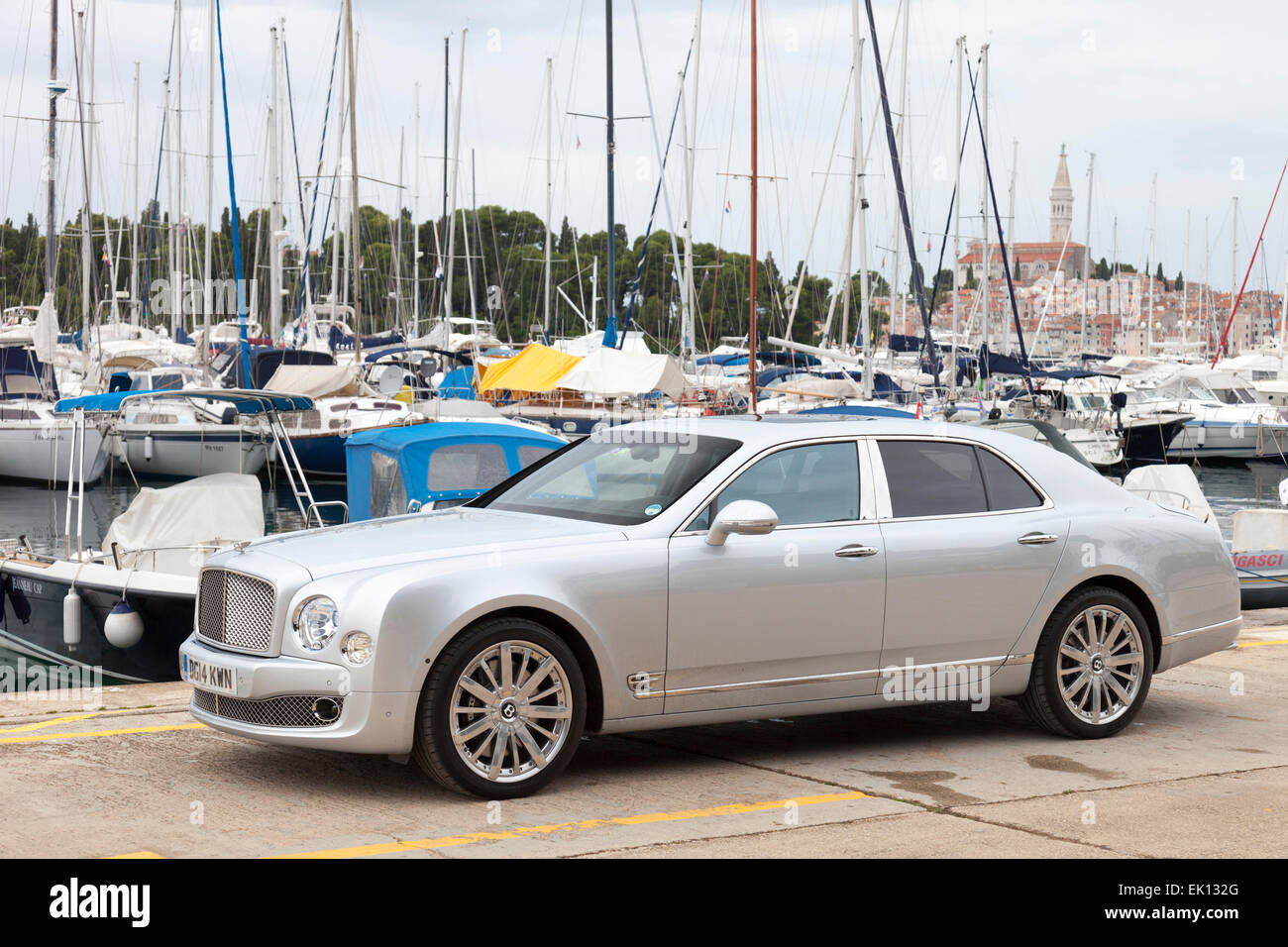 Bentely Mulsanne V8 Stock Photo