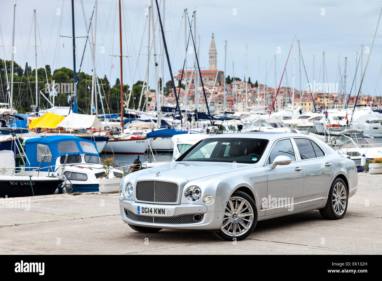 Bentely Mulsanne V8 Stock Photo