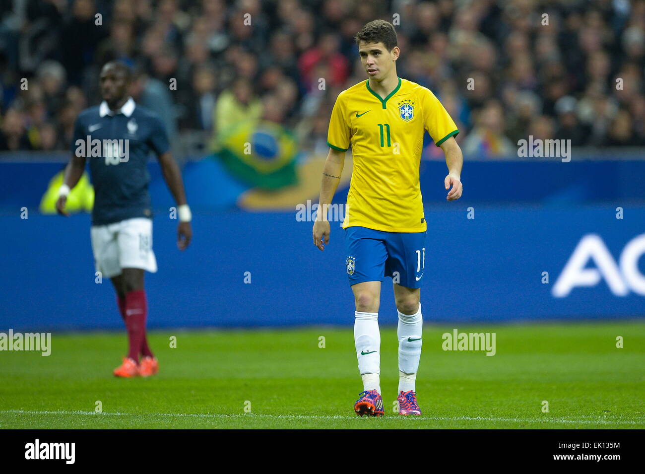 Oscar - 26.03.2015 - France / Bresil - Match Amical.Photo : Andre Ferreira / Icon Sport Stock Photo