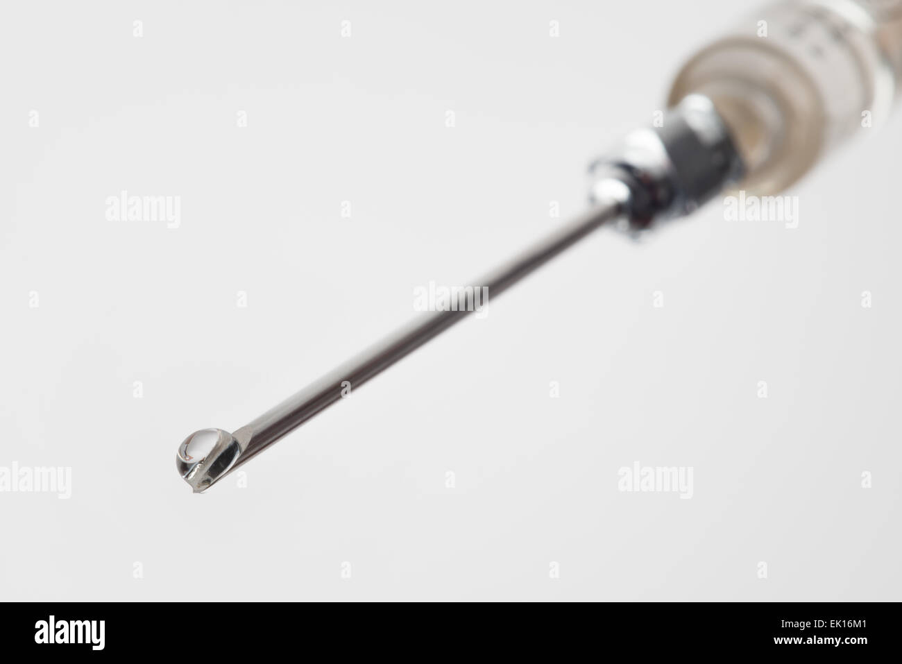 clinical trial surgical hypodermics needle and syringe with drug dose