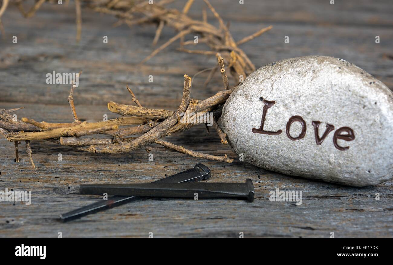 Crown thorns nails hi-res stock photography and images - Alamy