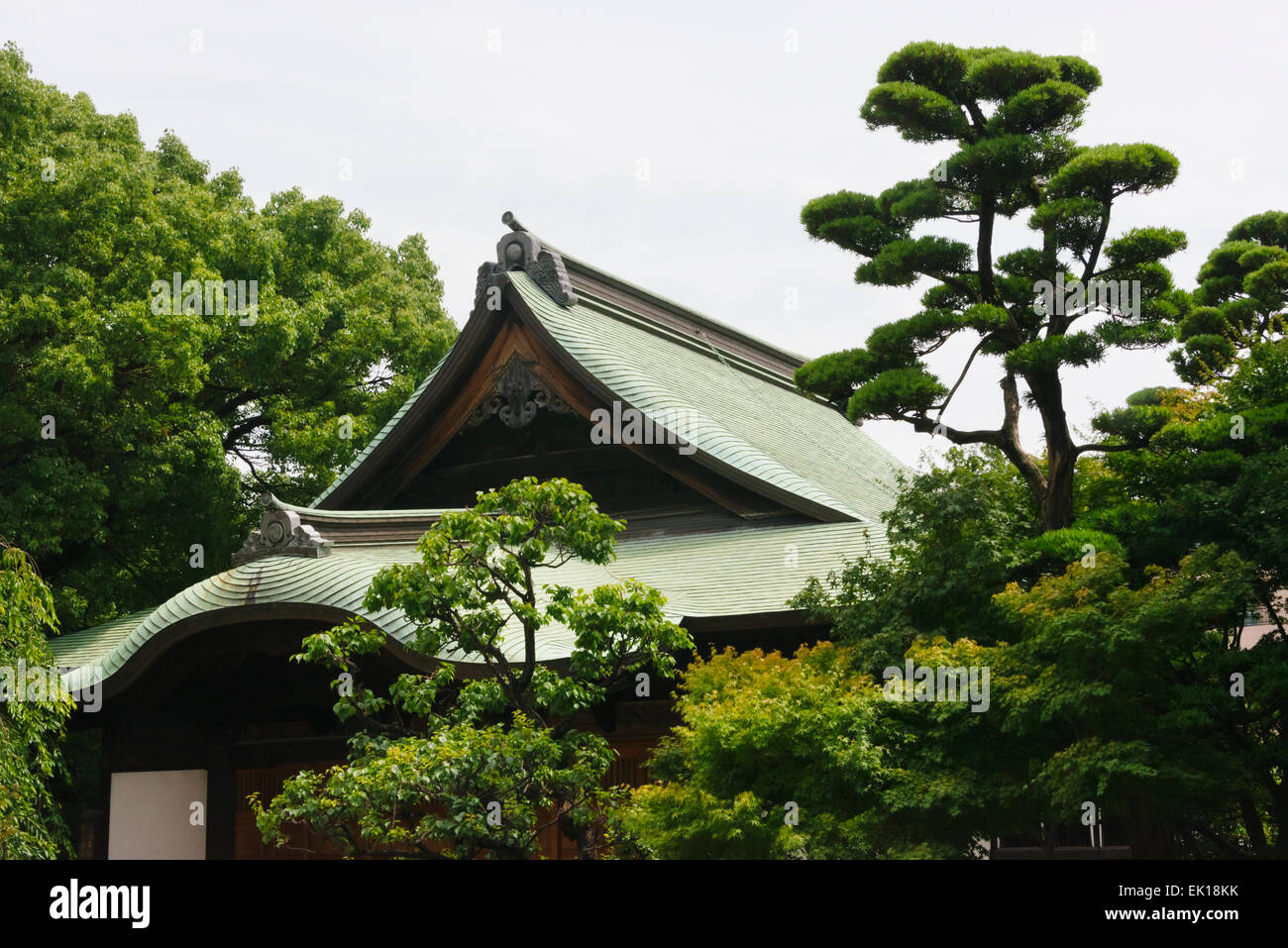 Tochoji Temple, Fukuoka, Japan Stock Photo