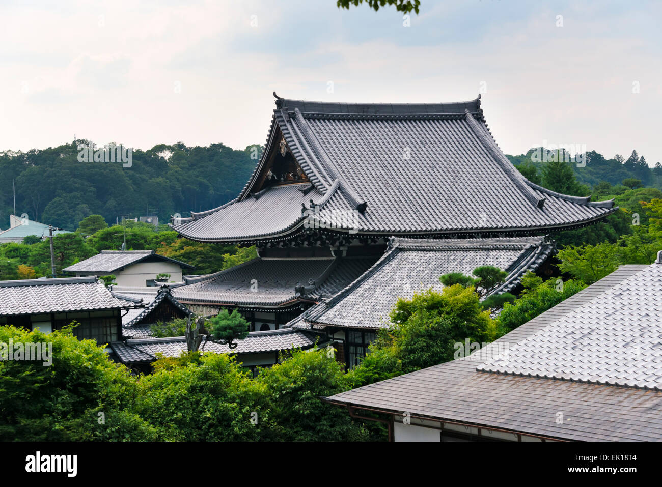 Heian Shrine, Kyoto, Japan Stock Photo