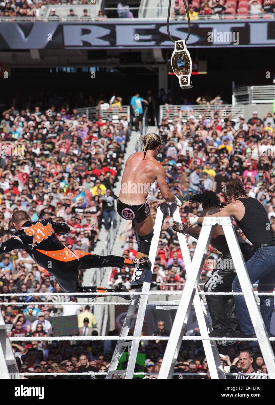 Santa Clara, California, USA. 29th Mar, 2015. Stardust during WWE  WrestleMania 31 at Levi's Stadium in front of 76,000 fans. © Matt  Roberts/ZUMA Wire//Alamy Live News Stock Photo - Alamy