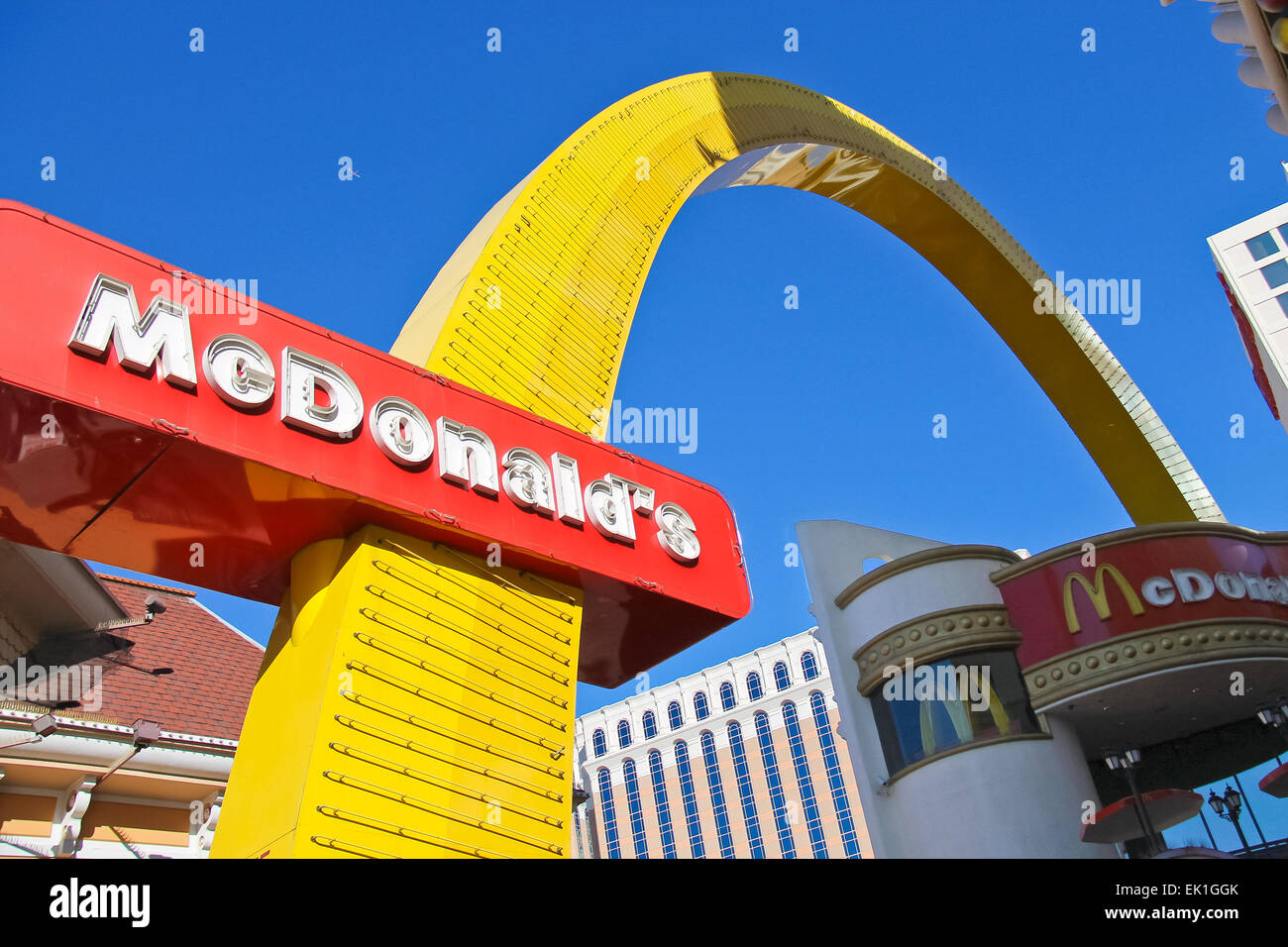 LAS VEGAS, NEVADA, USA OCTOBER 20 McDonald's Restaurantl on October