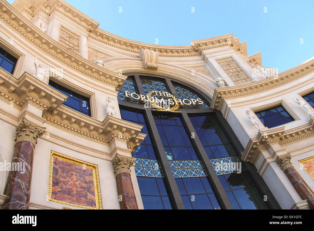 Caesars palace forum shops hi-res stock photography and images - Alamy