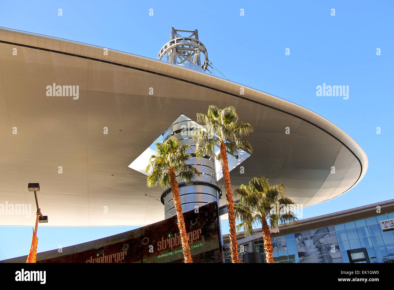 LAS VEGAS, NEVADA, USA OCTOBER 21, 2013 Fashion Show Mall in Las