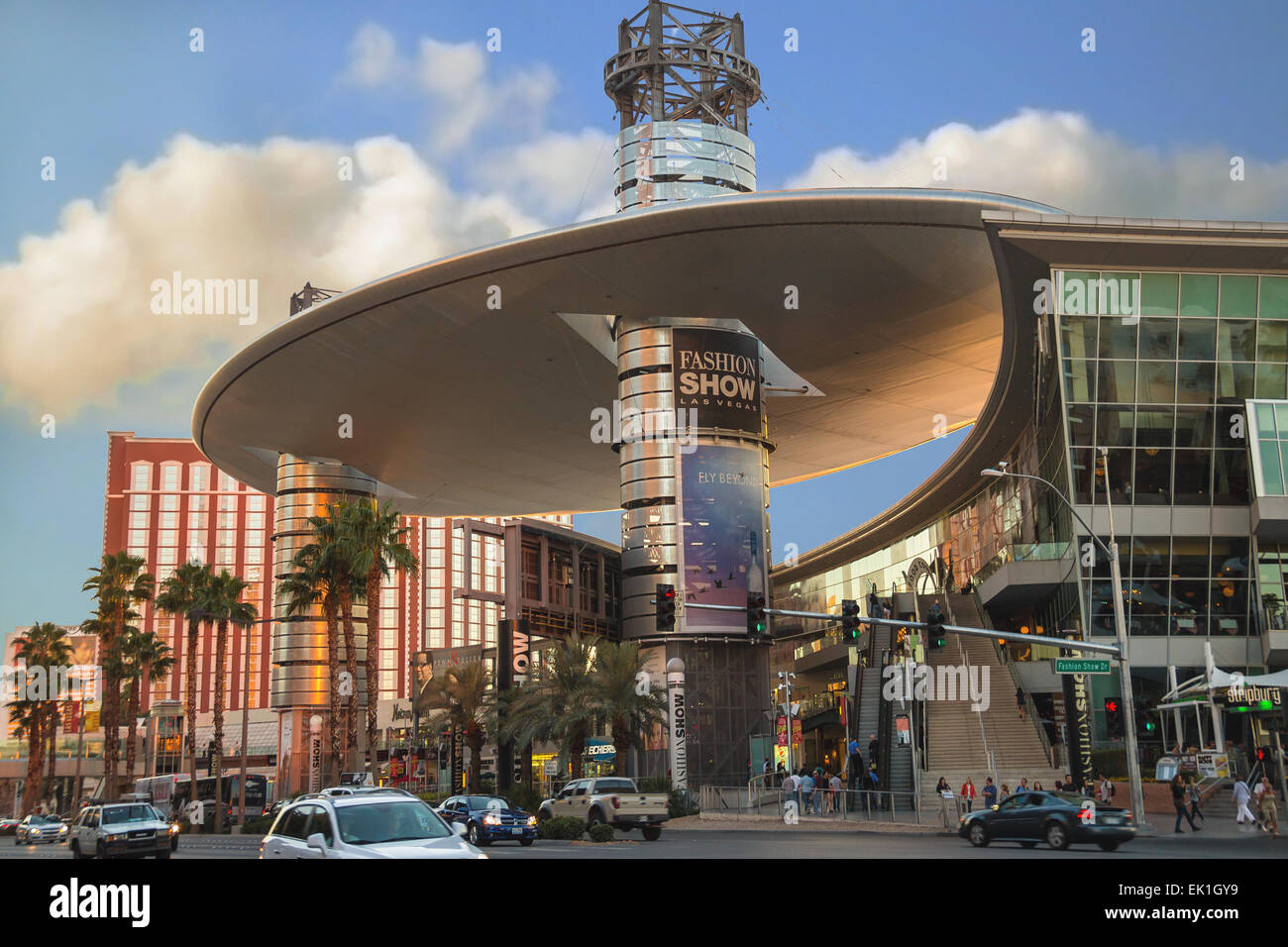 LAS VEGAS, NEVADA, USA OCTOBER 25, 2013 Fashion Show Mall in Las