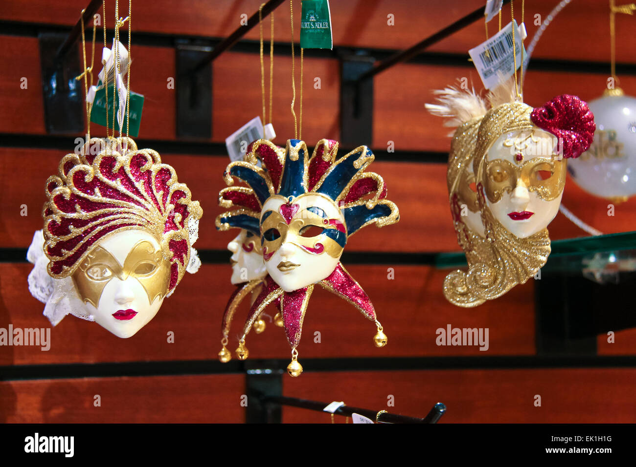 LAS VEGAS, NEVADA, USA OCTOBER 20 Carnival masks are sold in