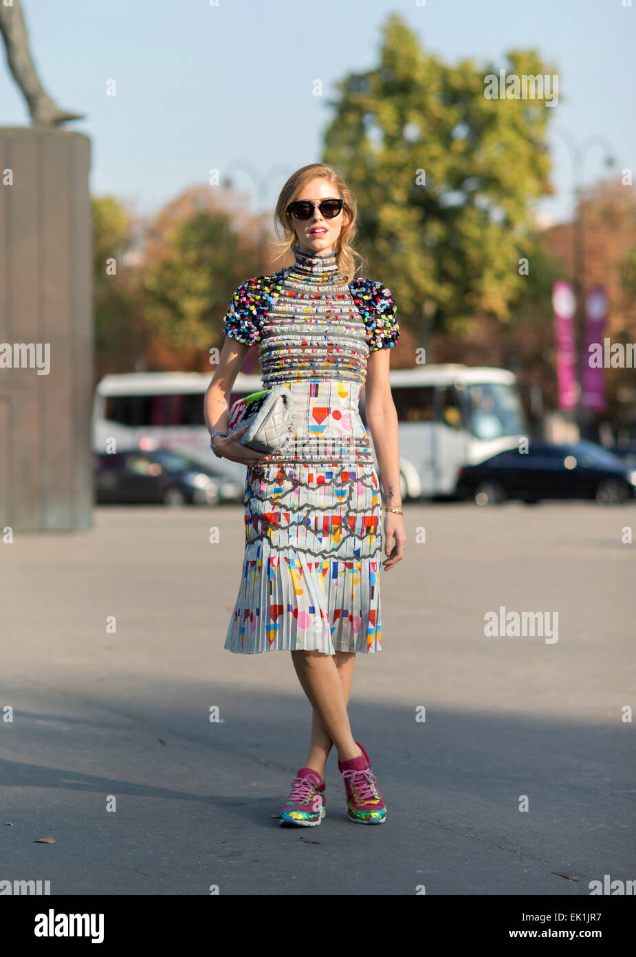 Chiara ferragni and models hi-res stock photography and images - Alamy