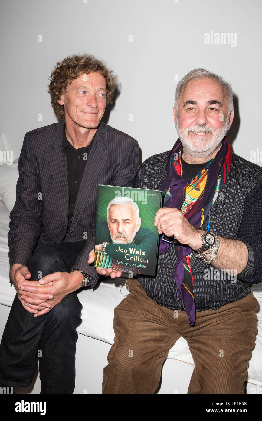 Udo Walz Celebrates The Release Of His Biography Udo Walz Coiffeur Stock Photo Alamy