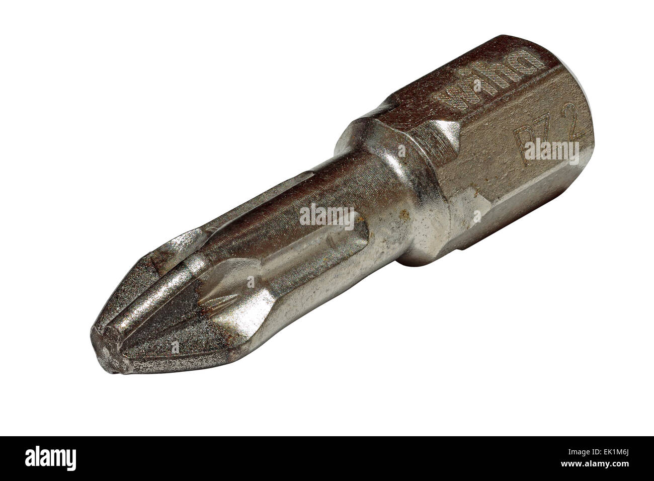 A Wiha Diamond Coated, High Torsion, Pozidrive PZ2 Screwdriver Bit Stock Photo