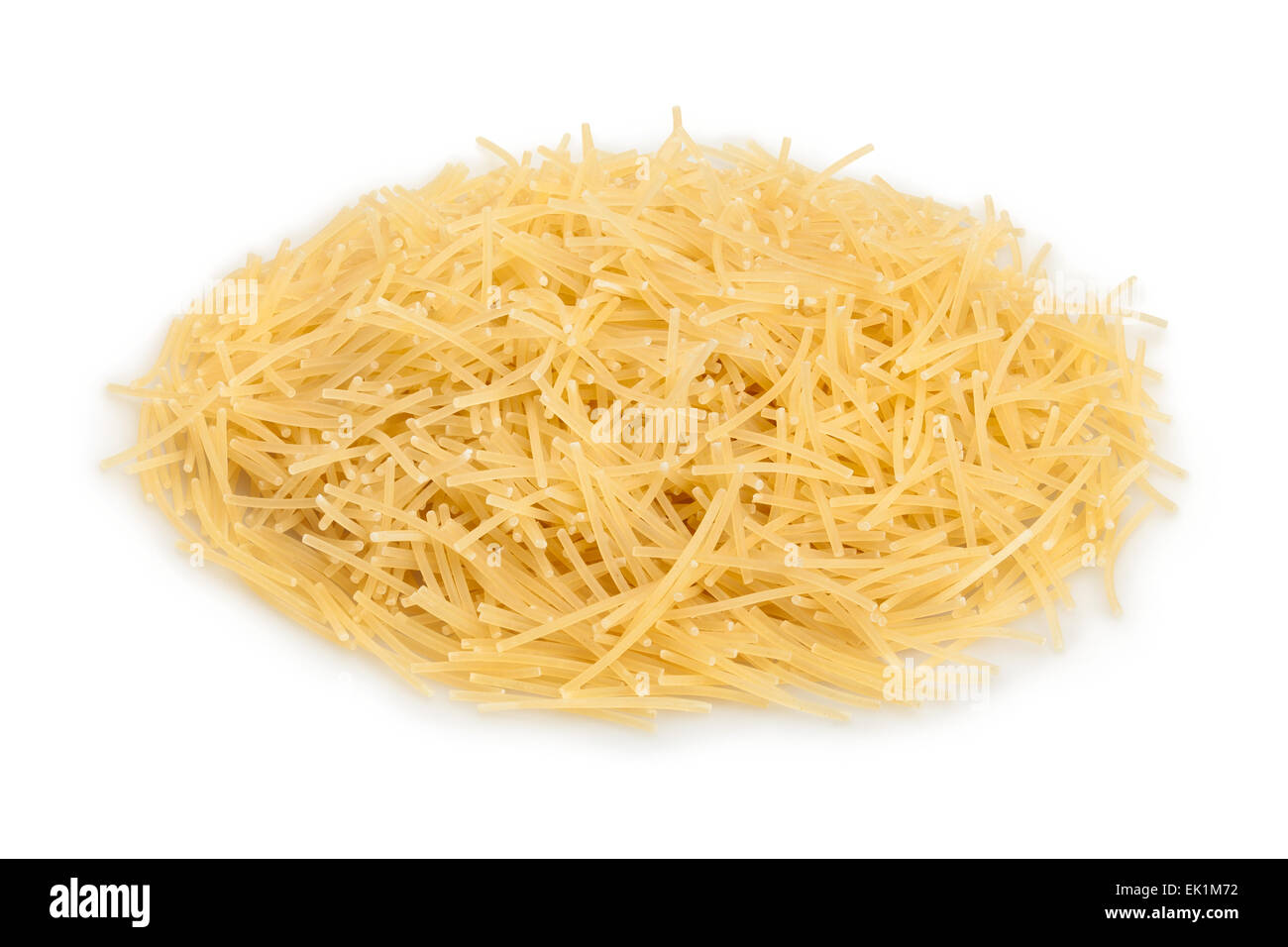 pasta isolated Stock Photo